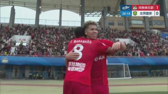 让三追四！国安4-3逆转河南 张稀哲林良铭互相传射张玉宁绝杀